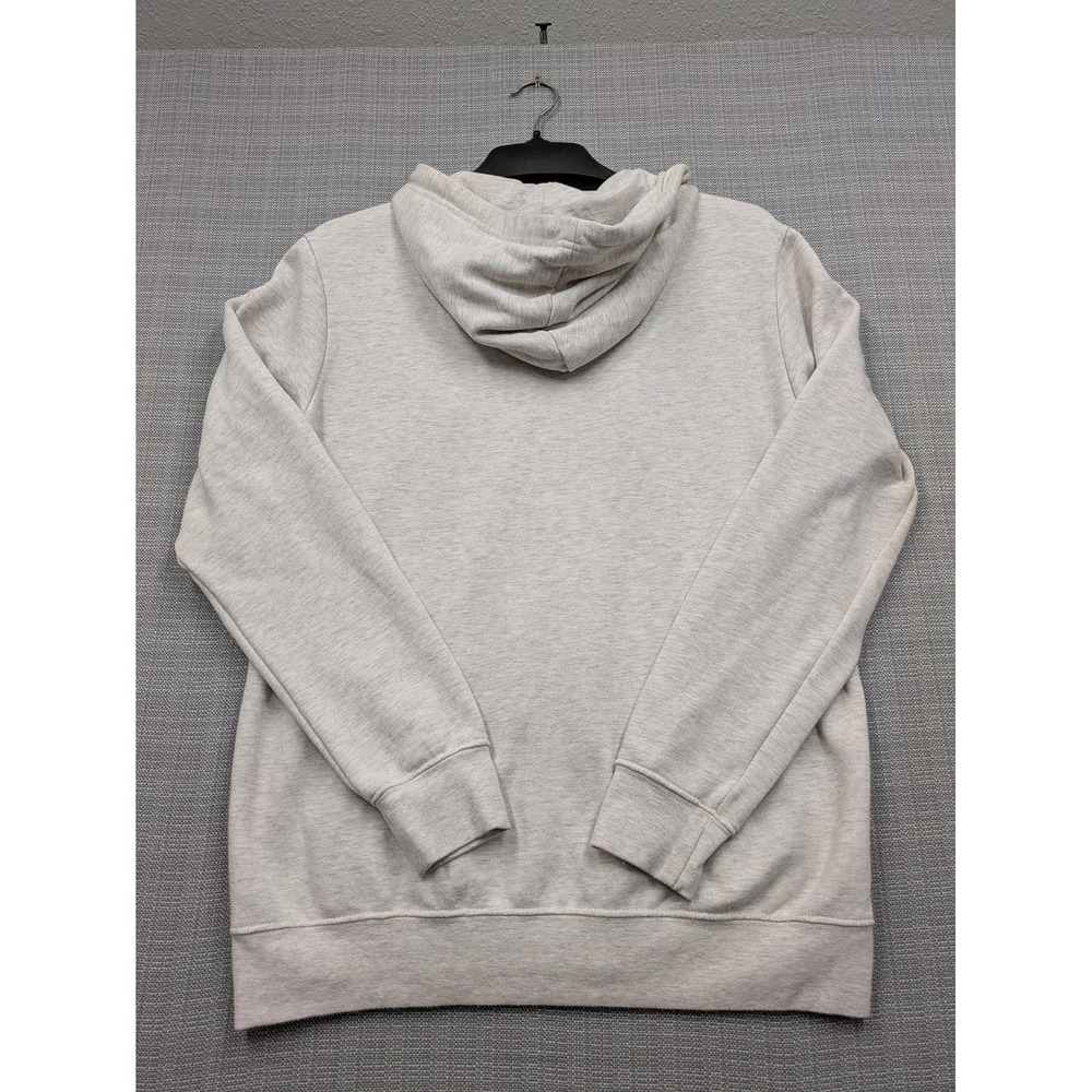 Studio Ghibli Hoodie Womens Medium Beige Totoro Cherry Blossom Zip Fleece Print - Picture 3 of 12